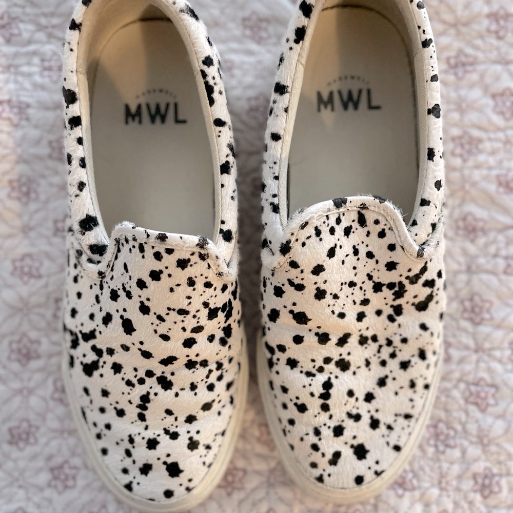 Madewell 100% Genuine Calf Hair Sneakers